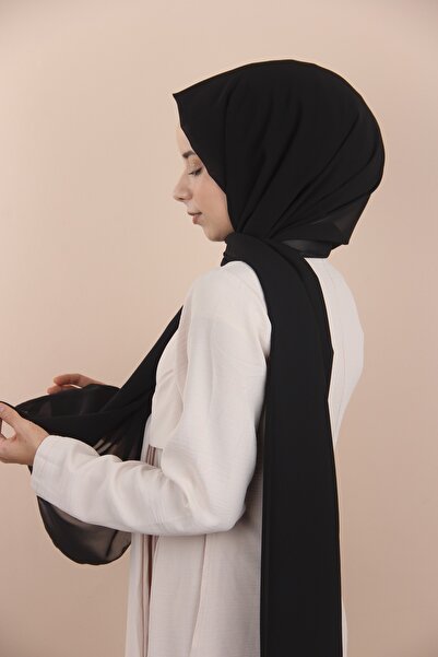 Sima BLACK Sima Chiffon Shawl