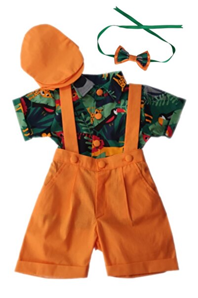 Kostüm Sarayı Костюм з капелюхом і бабочкою в стилі сафарі