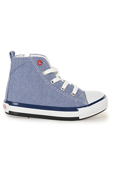 Kiko Kids Tinna Lace-Up Boys' High-Rise Linen Sneakers