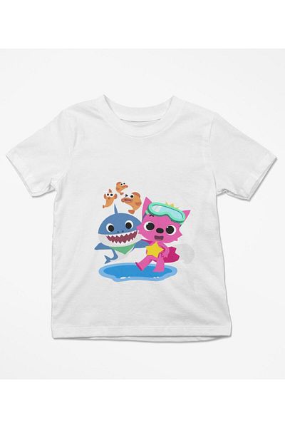 Kostüm Sarayı Tricou cu imprimeu Baby Shark