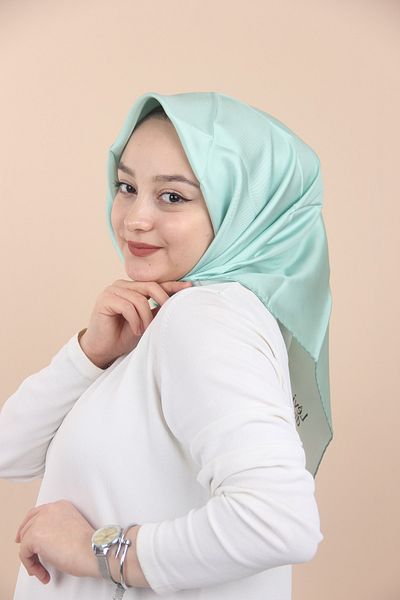 Levidor Μεταξωτό μαντίλι Water Green Twill