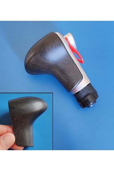 GCP German Car Parts Adui A4 - Automatic Gear Shift and Walnut Wood Pattern Knob Cover