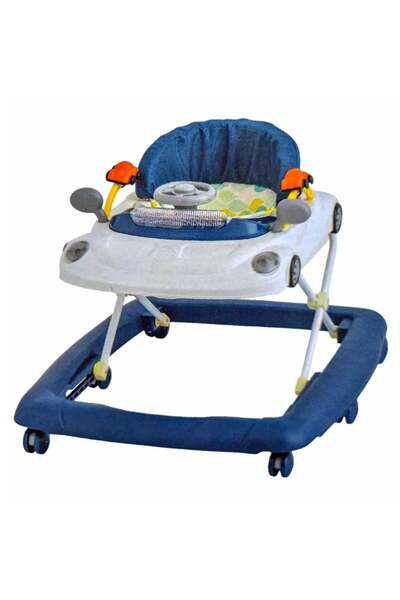 Everything for kids مشاية أطفال قابلة للتعديل مع ألعاب وموسيقى 6 عجلات