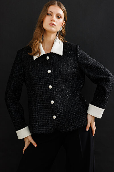 Ekol Μπουφάν Şanel με λάμψη