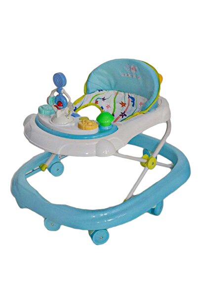 Everything for kids مشاية أطفال قابلة للتعديل مع ألعاب وموسيقى 8 عجلات