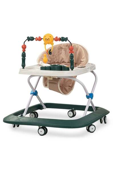 BabyCara مشاية أطفال مع 3 ارتفاعات قابلة للتعديل وصينية متعددة الوظائف وقابلة...