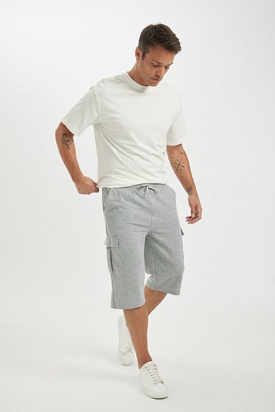 DeFacto Základní kraťasy Capri s kapsami Slim Fit T4693Az24Sm