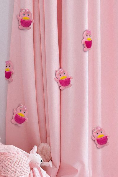 Artikel زينة ستائر غرفة الأطفال من Penguin مكونة من 6 قطع، وإكسسوارات بروش، وإكسسوارات تزيين حزمة الهدايا