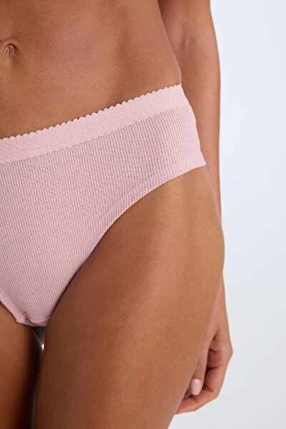 DeFacto Fall In Love Ribana 3'lü Paketli Slip Külot D8629ax24wn