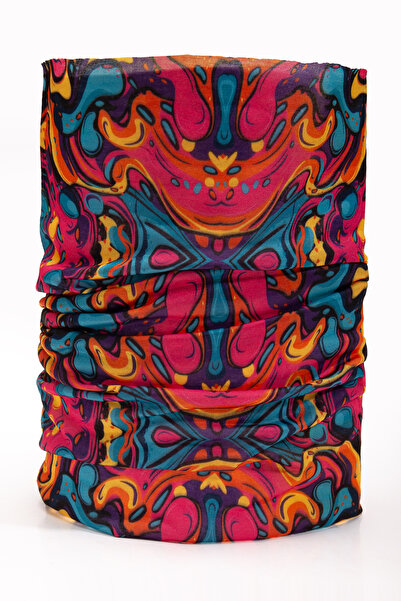 Ersa Hediyelik Dikişsiz Likralı Özel Baskı Motorcu Buff Maske Outdoor Boyunluk Unisex Bandana Baf Baff