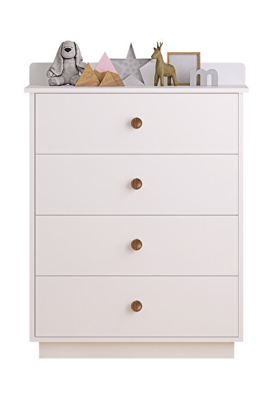 Rabi Elif Modern 4 Çekmeceli Şifonyer