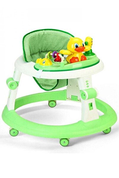 BabyCara مشاية أطفال مضادة للانزلاق مع 3 ارتفاعات قابلة للتعديل وعجلة صامتة ق...