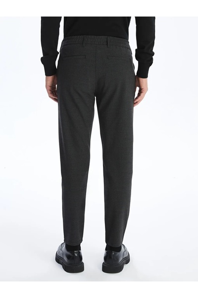 LC Waikiki LCW Vision Antrasit Slim Fit Ekose Erkek Pantolon