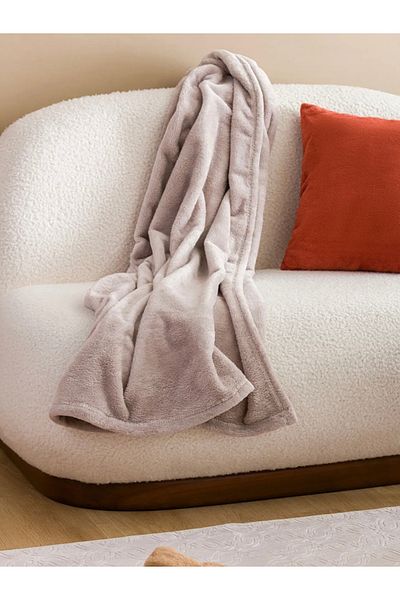 LC Waikiki Lcw Home Purple Wellsoft Tv Blanket 100X150 cm
