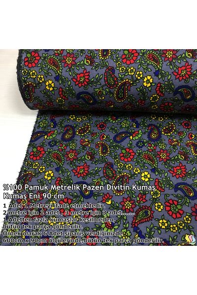Renk Tekstil Divitin Flannel Meter Fabric - Φόρεμα - Σχέδιο Χόμπι - 100% Βαμβάκι