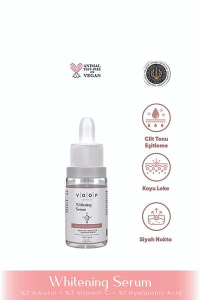 VOOP Whitening Tone - Mini Whitening Serum 10 ml |   2% Arbutin, 3% Vitamin C, 1% Hyaluronic Acid