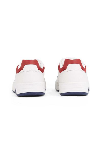 Tommy Hilfiger Jeans Cupsole Leather Men's White Sports Shoes