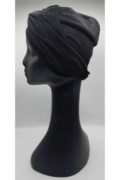 Differenza Μαύρο πλεκτό καπό τυλίγματος