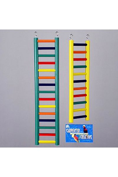 Prevue Multi-Color Wood Ladder for Bird, 11-Rung