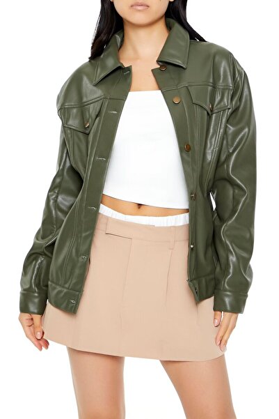 Forever 21 Suni Deri Ceket