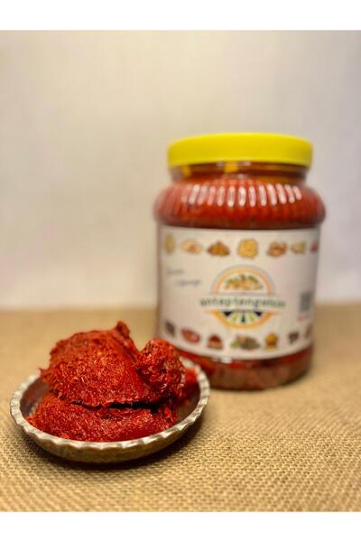 Antepten Gelsin Güneş Kurusu Acı Biber Salça - 3 KG - Yeni Mahsul