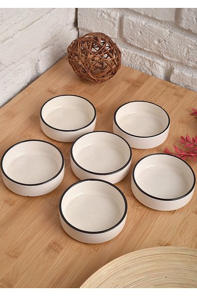 ŞURA MUTFAK Tokyo 10cm Set of 6 Snacks - Breakfast Bowl
