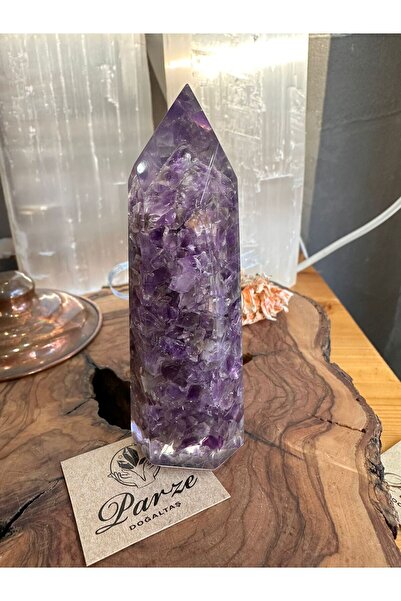 parze doğaltaş Ametist Doğal Taş Orgonit Çivi