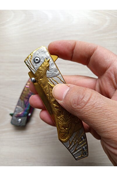 Salgaro Mtech Kurt Gravürlü Kemere Takma Klipsli Çakı Bıçak