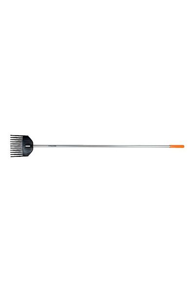 FiSKARS Easy Long Handle Maneuverable Advanced Design Shrub Rake
