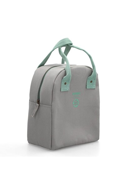 Smash Single Compartment Zipper Closure Lunch Bag