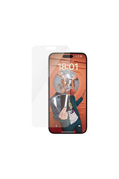 Panzer Glass Ekran Koruyucu iPhone 15 Plus - Şeffaf