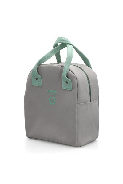 Smash Single Compartment Zipper Closure Lunch Bag