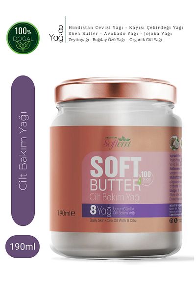 Softem Softbutter 190ml Skin Care Oil - Soft Butter