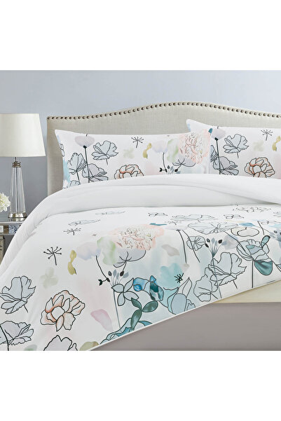 In House Spal | Microfiber Comforter Set 4 Pieces, King, 260x240 cm, Multicolor