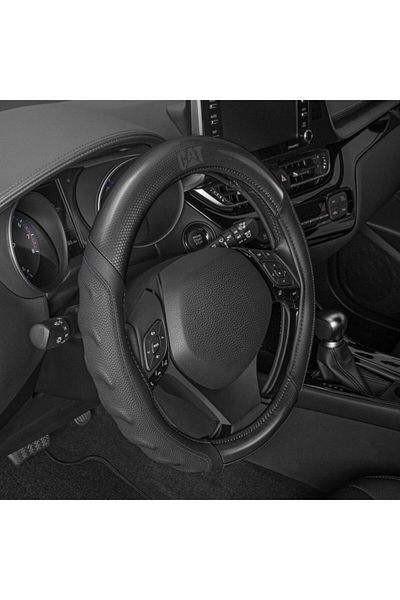Cat Hex-Carbon Car Steering Wheel Cover 14.5-15.5inch