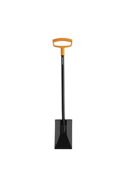 FiSKARS Durable Digging Shovel with Polypropylene D-Handle 46 Inch