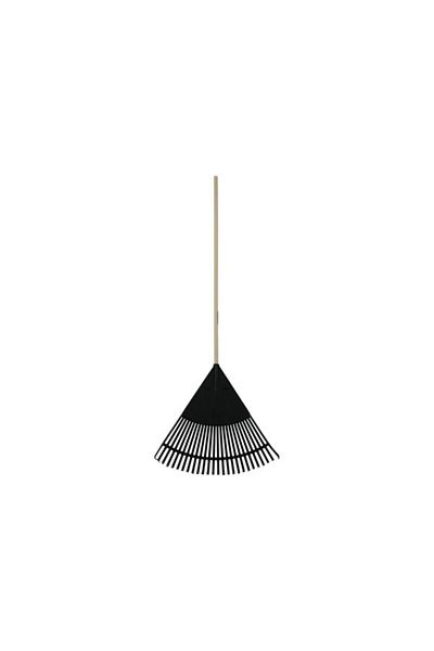 Quinnco Plastic 30 Teeth Rake with Ergonomic Handle for Remove Dust