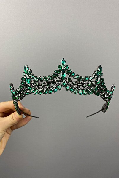 ESPEREST تاج الحناء الزفاف من حجر البندقية