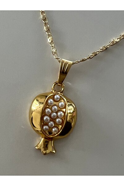 tones official قلادة الرمان باللؤلؤ الذهبي للعام الجديد والعام الجديد والبركا...