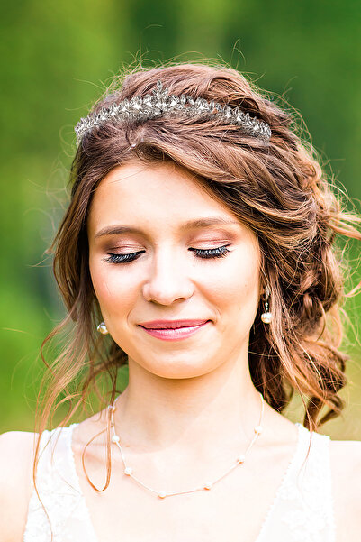 Limelia Coroana de noapte Henna de mireasa cu model de flori din piatra de cr...