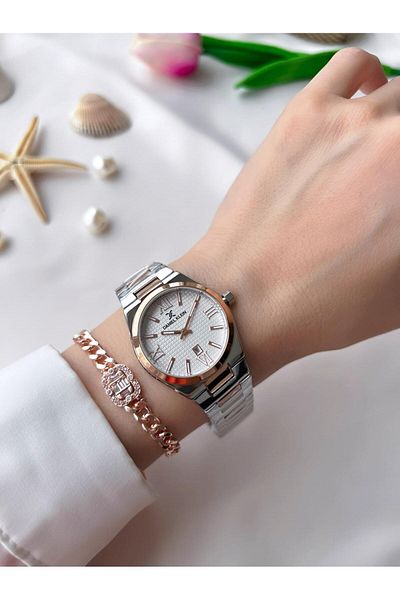 Daniel Klein Women's Watch and Bracelet with 30 Mt Water Resistant Steel Band - Bfg.10734.X7
