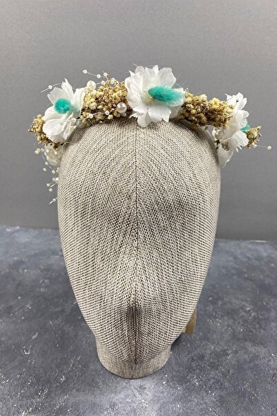 Limelia Външна булчинска корона с перли и чипс от пролетни клонки