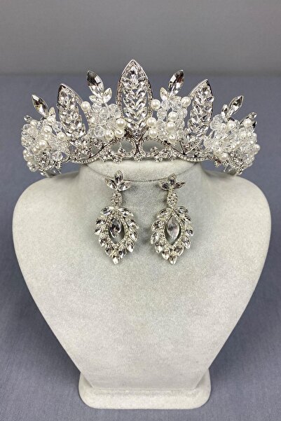 Hayalperest boncuk Coroană de henna de mireasă brodată cu mărgele Jabbah și c...