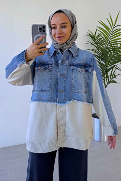 Ka Hijab Ζακέτα χιτζάμπ με λεπτομέρεια με κουμπιά