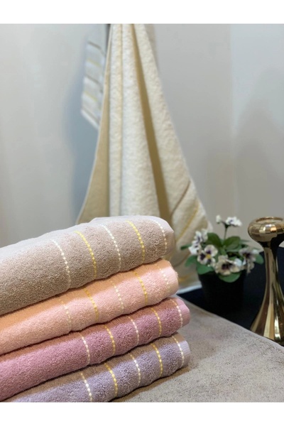 NİVEMESHOME Nivemeshome 104 - Сахра Сірий Nurpak Рушник для обличчя