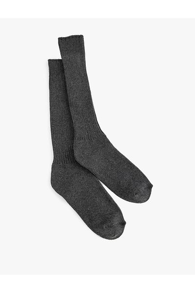 Koton Basic Textured Long Socks