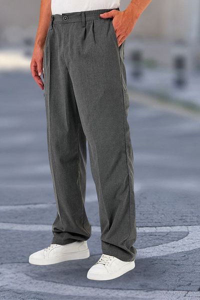 BayBayan Men's Seasonal Quality Convenient Trendy Fabric School Pants