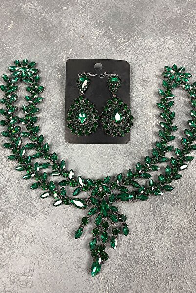 Limelia Green Sultan Fascinator Accesoriu pentru păr Henna de mireasă și cerc...