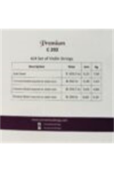 OROVENTO C-292 Model Violin String - 4/4 Size