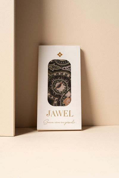 JAWEL Women's Ethnic Patterned Soft Scarf